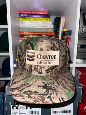 1990’s Chevron Lubricants Camo snapback